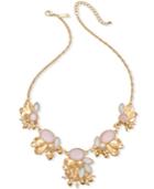 Catherine Stein For Inc International Concepts Gold-tone Imitation Pearl Multi-stone Necklace, Only At Macy's