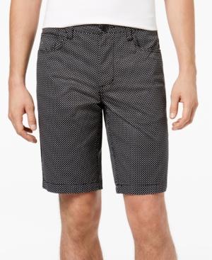 Armani Exchange Men's Dot-print Stretch Bermuda Shorts