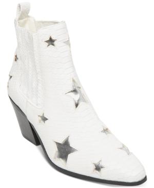 Betsey Johnson Izak Star Western Booties Women's Shoes