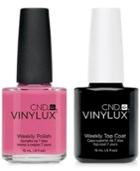 Creative Nail Design Vinylux Gotcha Nail Polish & Top Coat (two Items), 0.5-oz, From Purebeauty Salon & Spa