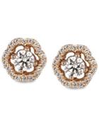 Le Vian Diamond Diamond Stud Earrings (3/8 Ct. T.w.) In 14k Rose Gold