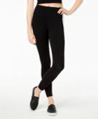 Material Girl Active Juniors' Striped Leggings, Created For Macy's