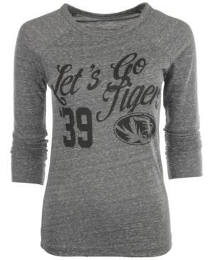 Royce Apparel Inc Women's Long-sleeve Missouri Tigers Graphic T-shirt