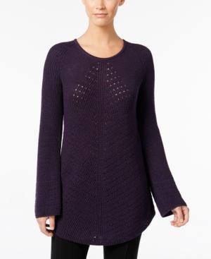 Style & Co. Scoop-neck Tunic Sweater, Only At Macy's