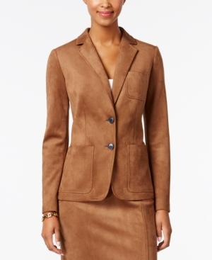 Tommy Hilfiger Faux-suede Blazer
