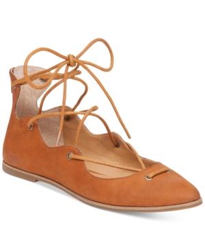 Lucky Brand Women's Billoh Lace-up Flats Women's Shoes
