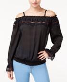 Bcx Juniors' Cold-shoulder Peasant Top