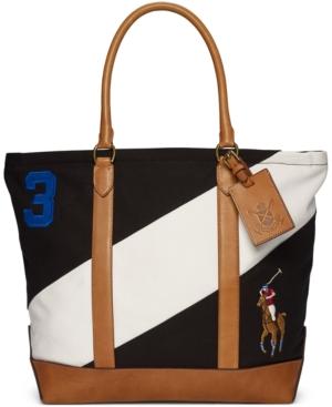 Polo Ralph Lauren Colorblocked Tote