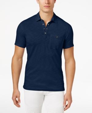 Inc International Concepts Men's Snap Cotton Polo, Created For Macy's