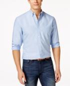 Club Room Men's Button-down Oxford Long-sleeve Shirt, Only At Macy's