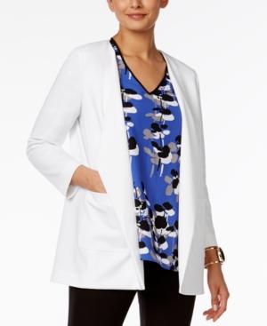 Alfani Draped Blazer, Only At Macy's