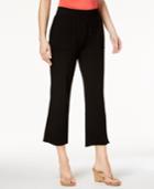 Style & Co Cropped Straight-leg Pants, Created For Macy's