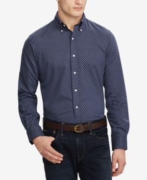 Polo Ralph Lauren Men's Standard-fit Chevron Print Shirt