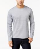 Alfani Men's Printed Long-sleeve Sweater, Created For Macy's, Regular Fit, Created For Macy's