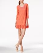 Style & Co. Eyelet Lace Tunic Dress, Only At Macy's