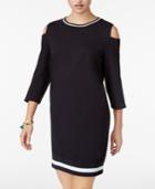 Jessica Simpson The Warmup Juniors' Cold-shoulder Dress