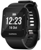 Garmin Unisex Forerunner 35 Black Silicone Strap Gps Running Smart Watch 24mm 010-01689-00