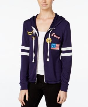 Miss Chievous Juniors' Patched Hoodie