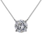 Giani Bernini Cubic Zirconia Pendant Necklace In Sterling Silver, Only At Macy's