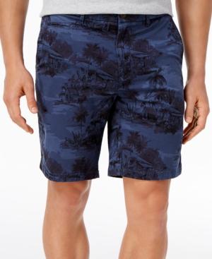 Tommy Hilfiger Men's Island Print Stretch Shorts