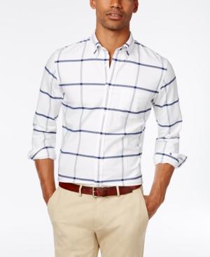 Brooks Brothers Red Fleece Men's Slim-fit Windowpane Shirt