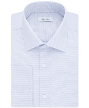 Calvin Klein Men's Steel Slim-fit Non-iron Dress Shirt