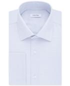 Calvin Klein Men's Steel Slim-fit Non-iron Dress Shirt