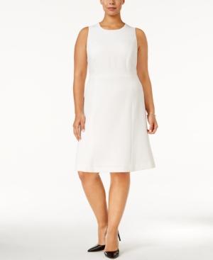 Kasper Plus Size A-line Dress