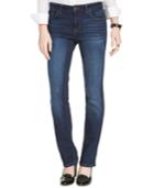 Tommy Hilfiger Dark Wash Straight-leg Jeans, Only At Macy's