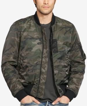 Denim & Supply Ralph Lauren Men's Slim Camo-print Down Bomber Jacket