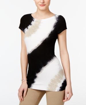 Inc International Concepts Tie-dyed T-shirt, Created For Macy's