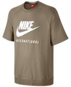 Nike Men's International French Terry Short Sleeve Sweatshirt