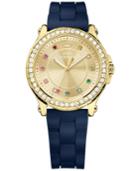 Juicy Couture Women's Navy Silicone Strap Watch 38mm 1901239