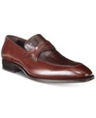 Mezlan Men's Ryan Loafers With Ostrich Vamp Men's Shoes
