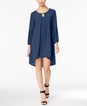 Ny Collection Folded High-low Peasant Dress