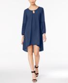 Ny Collection Folded High-low Peasant Dress
