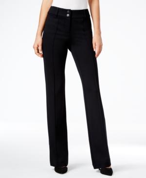 Style & Co. Tummy-control Straight-leg Pants, Only At Macy's