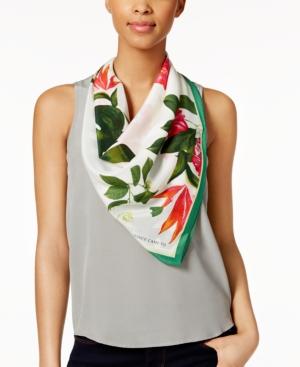 Vince Camuto Tropic Floral Silk Square Scarf