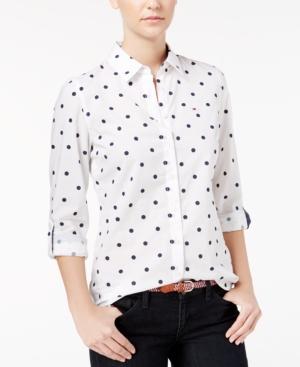 Tommy Hilfiger Nicole Dot-print Blouse