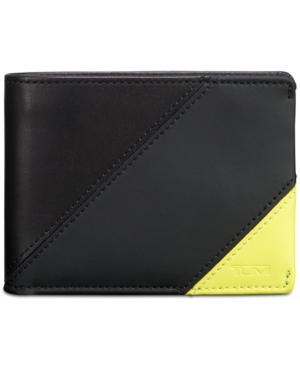 Tumi Men's Colorblocked Double Billfold Leather Wallet