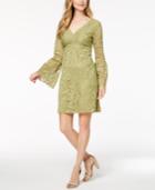 Betsey Johnson Lace Bell-sleeve Dress