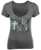 Step Ahead Women's Tulane Green Wave Magic Liquid T-shirt