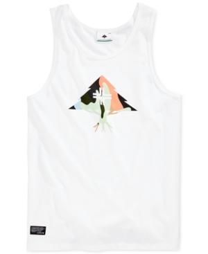 Lrg Men's Rootline Tree Logo Print Cotton Tank