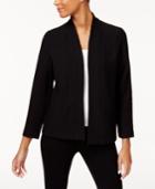 Eileen Fisher Boxy Open-front Jacket