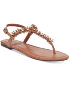 Jessica Simpson Riel Flower Detail Flat Sandals Women's Shoes