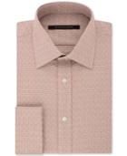 Sean John Men's Regular Fit Textured Solid French Cuff Dress Shirt