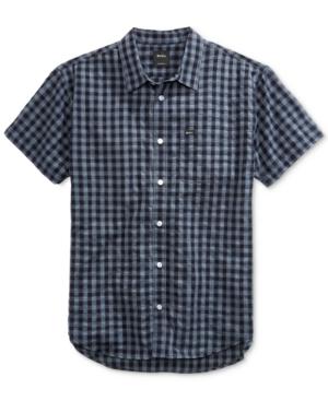 Rvca Men's Over-dye Check Shirt