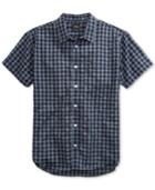 Rvca Men's Over-dye Check Shirt