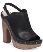 Jessica Simpson Daine Slingback Studded Platform Mules Women's Shoes