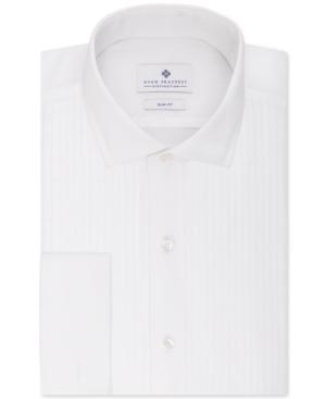 Ryan Seacrest Distinction Men's Evening Collection Slim-fit Non-iron French Cuff Tuxedo Dress Shirts, Only At Macy's